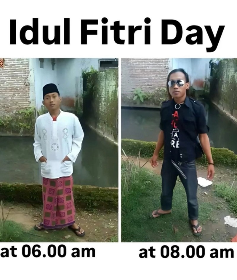 Ramadan akan segera pergi, saatnya merayakan Idul Fitri. Bagi teman-teman Muhammadiyah sih, malah sudah pada lebaran hari ini. Eid mubarak untuk semua!