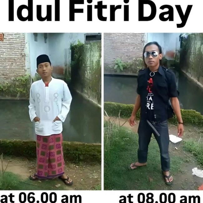 Meme Tahu-tahu Lebaran, Perasaan Kemarin Baru Sahur Pertama