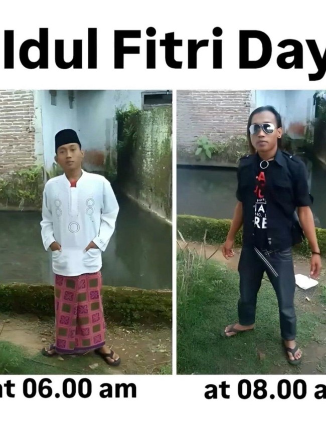 Meme Tahu-tahu Lebaran, Perasaan Kemarin Baru Sahur Pertama