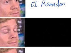 Meme Tahu-tahu Lebaran, Perasaan Kemarin Baru Sahur Pertama