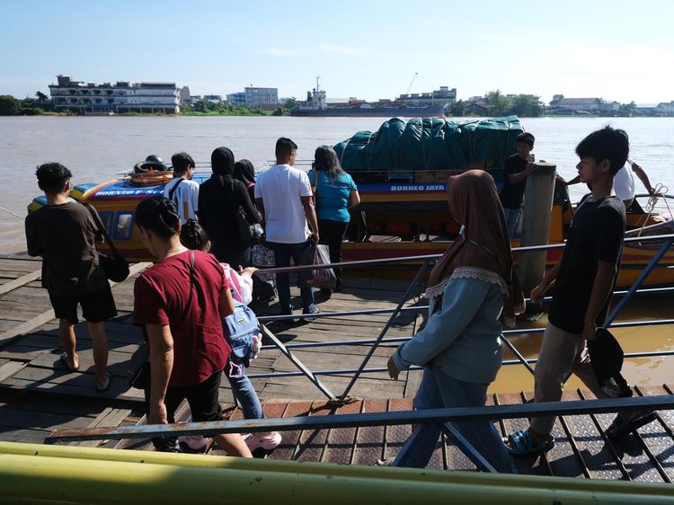 Mudik Lewat Sungai, Speed Boat Jadi Andalan Warga Kalbar