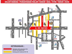 Car Free Night-Rekayasa Jalur Malam Takbiran di Pusat Kota Tasikmalaya