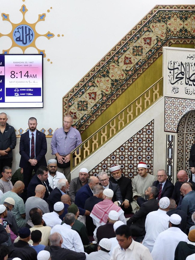 PM Anthony Albanese Kunjungi Masjid Lakemba Saat Idulfitri