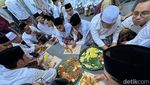 Potret Ribuan Warga-Santri Salat Id di Ponpes Al Falah Ploso Kediri