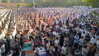 Simak! Bacaan Niat dan Tata Cara Salat Idul Fitri