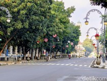 Bandung Lengang Ditinggal Mudik, Jalanan Pusat Kota Sepi