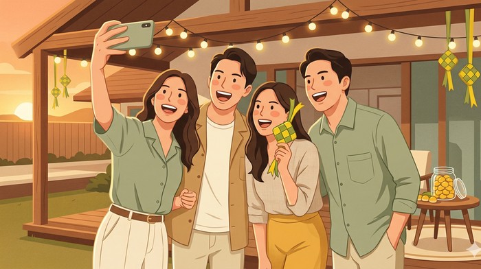 Ucapan Idul Fitri untuk teman dan pacar