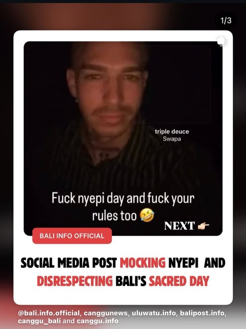 Viral video bule berkeliaran saat Nyepi, Kamis (19/3/2026)
