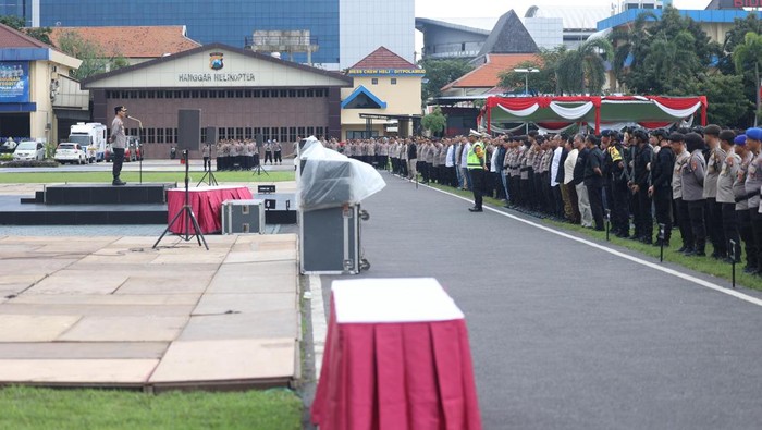 Apel pengamanan operasi Ketupat Semeru Polda Jatim