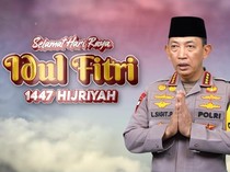 Kapolri Ucapkan Selamat Idulfitri, Berkomitmen Polri Terus Berbenah