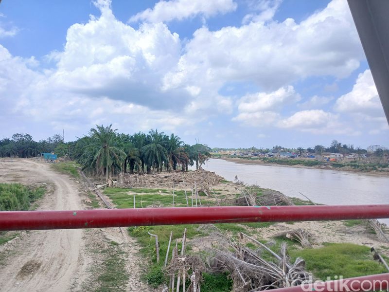Kondisi Aceh Tamiang setelah empat bulan banjir, Sabtu (21/3/2026). (Juita/detikcom)