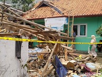 Ngerinya Petasan Rakitan di Pekalongan Meledak Hancurkan Rumah-Lukai 9 Orang