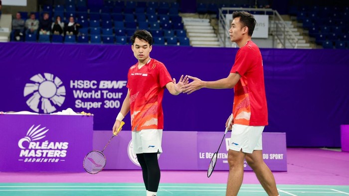 Laju Leo Rolly Carnando/Bagas Maulana terhenti di semifinal Orleans Masters 2026.