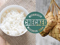 Nasi Vs Ketupat: Sama-sama Bisa Bikin Gemuk, Ini Hitung-hitungan Kalorinya