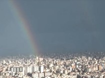Video: Pelangi Ganda di Langit Pagi Beirut Setelah Malamnya Diserang Israel
