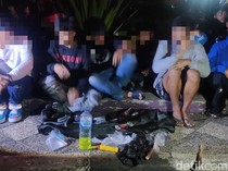 Pesta Miras Saat Takbiran, Belasan Remaja Cianjur Diamankan