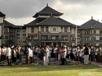 Salat Id di Puspem Badung, MUI Singgung Indahnya Keberagaman