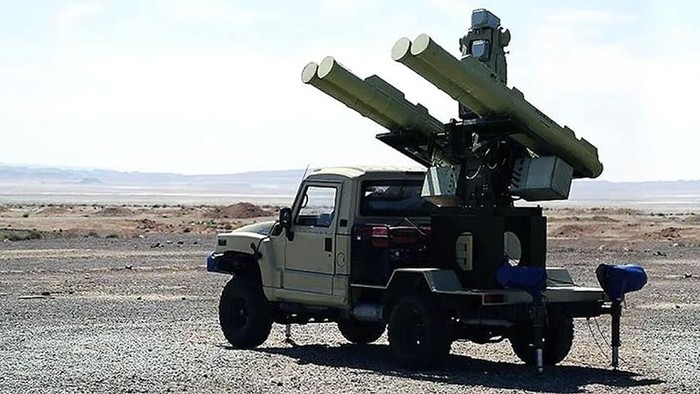 Rudal AD-08 Majid milik Iran yang menjatuhkan jet tempur siluman F-35 dari Amerika