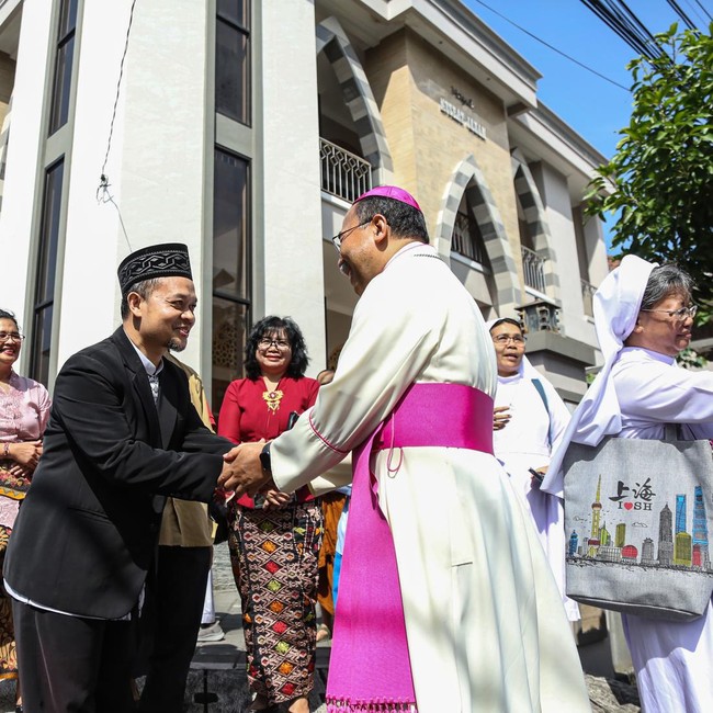 Safari Lebaran Lintas Agama di Semarang Pererat Toleransi