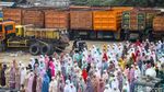 Salat Id di Pangkalan Pasir Dipadati Warga, Suasana Penuh Kebersamaan