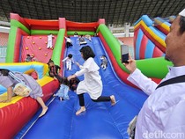 Salat Id di Pakansari Berlanjut Jadi Ruang Rekreasi Warga