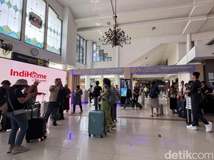 22 Ribu Penumpang Berangkat dari Daop 8 Surabaya Hari H Lebaran