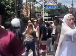 Warga Prabumulih Dibacok Pria Diduga ODGJ, Pelaku Diamankan Polisi