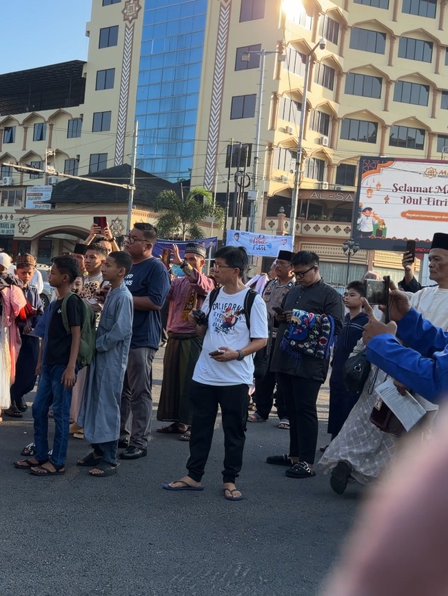 Ribuan Jemaah Salat Idul Fitri 1447 H Bersama Sultan Deli XIV