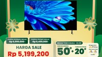 LED TV 50 Inch UHD Smart Rp 5,1 Juta di Transmart Full Day Sale