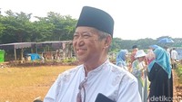 Harry mengenang kembali berbagai tema kreatif yang pernah mereka usung pada tahun-tahun sebelumnya. Baginya, setiap tema yang membuat suasana Lebaran keluarga menjadi lebih berwarna dan berkesan. Foto: Ahsan/detikHOT