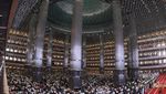 Istiqlal Dipadati Jamaah, Salat Id Berlangsung Khidmat