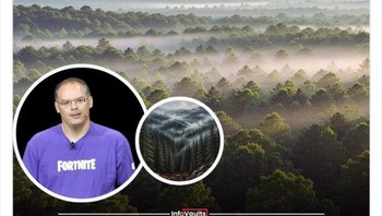 Apa yang kamu akan lakukan saat menjadi orang yang super kaya? Laki-laki ini dulu: membangun hutan. Foto: DudepostingWs via Bored Panda