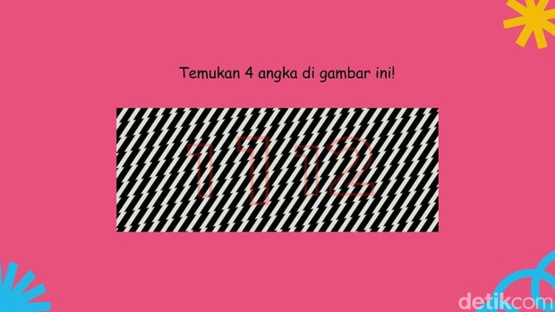 Tantangan ketiga dengan empat angka tersembunyi