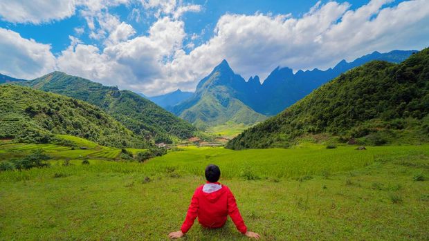 Gunung Fansipan di Vietnam