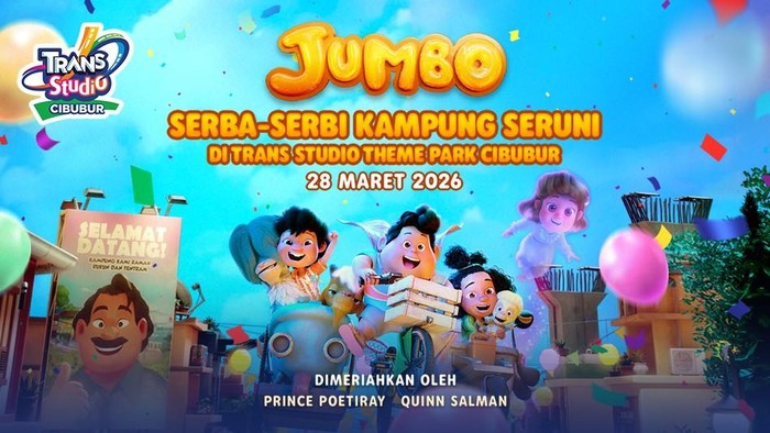 JUMBO Serba Serbi Kampung Seruni di Trans Studio Cibubur