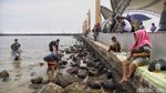 Libur Lebaran, Pantai Ancol Dipadati Wisatawan