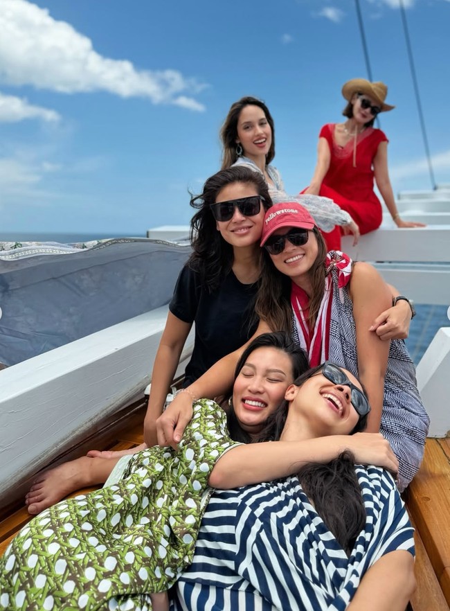 Selain Luna dan Cinta, beberapa rekan artis lain seperti Patricia Gouw, Julia Alexandra, Sigi Wimala, dan Marianne Rumantir juga ikut. Foto: Instagram/@lunamaya/@claurakiehl