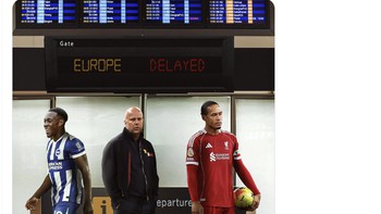 Liverpool pun belum bisa mengamankan slot di Liga Champions. Foto: X.com