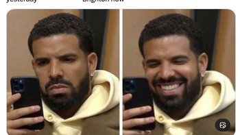 Fans MU yang kemarin agak bersedih karena MU seri kini bahagia karena Liverpool kalah. Foto: X.com