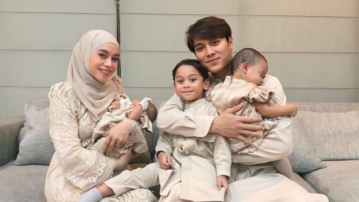 Momen Lebaran Pertama LJoyee Anak Lesti Kejora yang Baru Lahir