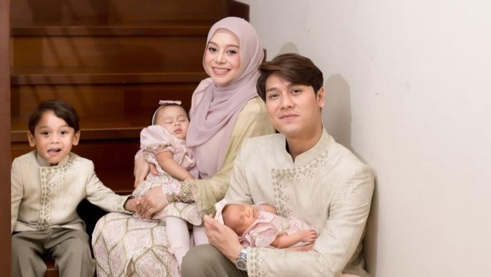 Momen Lebaran Pertama LJoyee Anak Lesti Kejora yang Baru Lahir