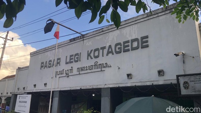 Penampakan Pasar Legi di Kotagede, Jogja.