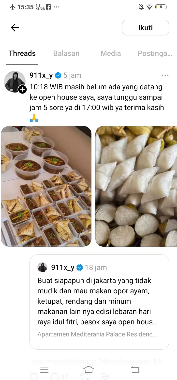 Heboh! Undangan Open House Lebaran Fiktif bikin Netizen Ngamuk