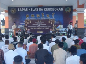 570 Warga Binaan Lapas Kerobokan Terima Remisi Idul Fitri 1447 Hijriyah