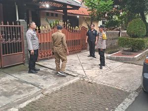 Polisi Patroli Keliling Rumah Kosong Ditinggal Mudik di Tangerang