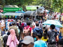Ragunan Diserbu 37 Ribu Pengunjung di Hari Kedua Lebaran