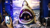 Sea World Ancol menjadi destinasi wisata edukatif untuk keluarga selama libur Idulfitri.