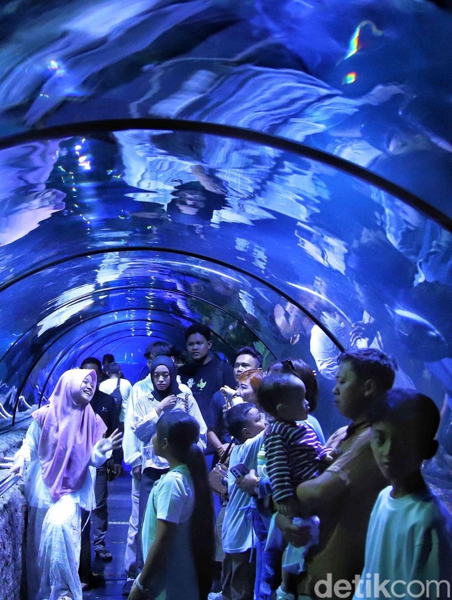 Sea World Ancol Dipadati Wisatawan Saat Libur Lebaran