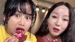 Seru! Lucinta Luna Mukbang Pizza hingga Nasi Telur bareng Omay