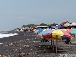 Tak Biasa, Pantai di Bantul Sepi Wisatawan Saat Libur Lebaran